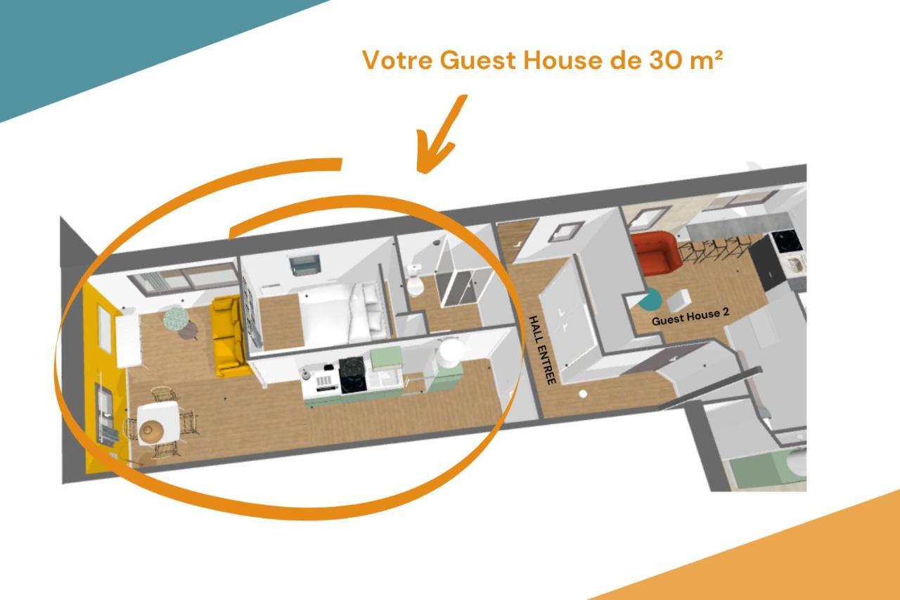 Kasa Home - Calme, Cosy, Wifi & Netflix Saint-Martin-la-Plaine Luaran gambar